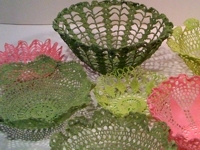 Haute Nature Doily Bowls